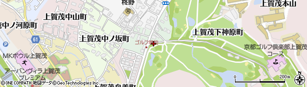 京都府京都市北区上賀茂坂口町周辺の地図