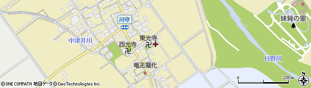 滋賀県蒲生郡竜王町川守2136周辺の地図