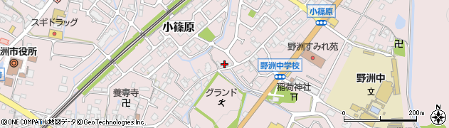 滋賀県野洲市小篠原2510周辺の地図
