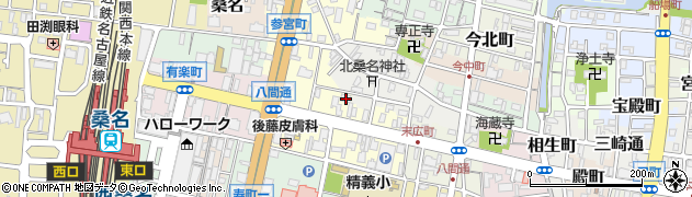 株式会社北勢堂周辺の地図