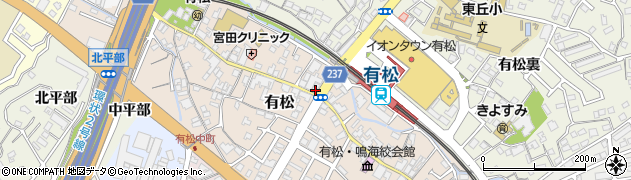 株式会社愛知絞販売　絞りのひさだ有松駅前店周辺の地図