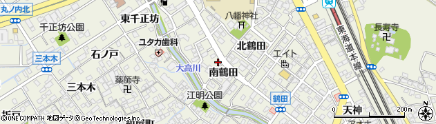 愛知県名古屋市緑区大高町町屋川59周辺の地図