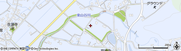 兵庫県神崎郡神河町中村861周辺の地図