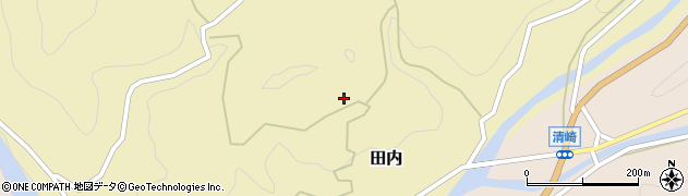 愛知県北設楽郡設楽町田内中道上17周辺の地図