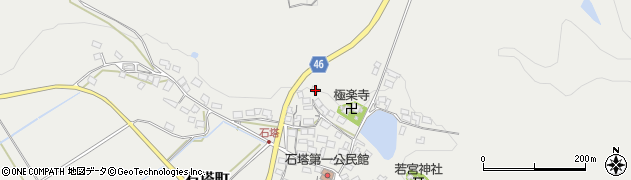 滋賀県東近江市石塔町828周辺の地図