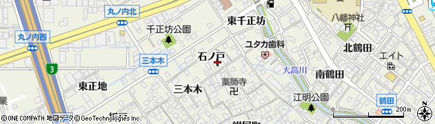 愛知県名古屋市緑区大高町（石ノ戸）周辺の地図