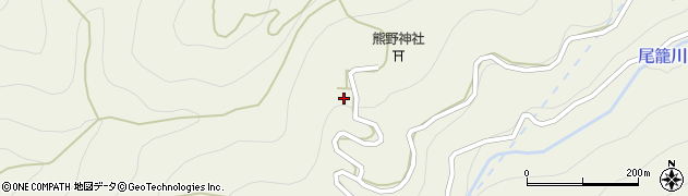 愛知県東栄町（北設楽郡）月（奥山道）周辺の地図