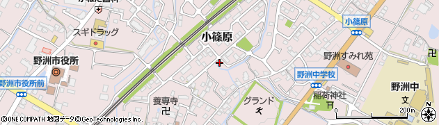 滋賀県野洲市小篠原2458周辺の地図