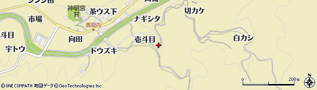 愛知県豊田市坂上町（壱斗目）周辺の地図