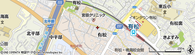 笹加周辺の地図