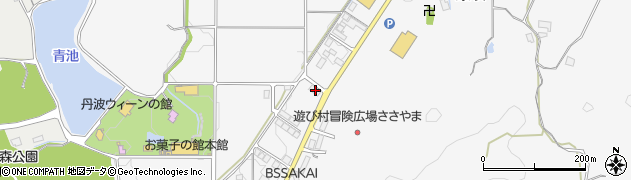 兵庫県丹波篠山市東吹1142周辺の地図