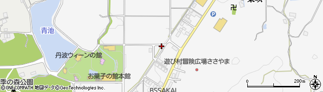 兵庫県丹波篠山市東吹472-17周辺の地図