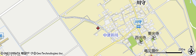 滋賀県蒲生郡竜王町川守2266周辺の地図
