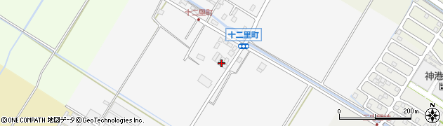 滋賀県守山市十二里町237周辺の地図