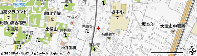 高阪英幸　本家・畳店周辺の地図