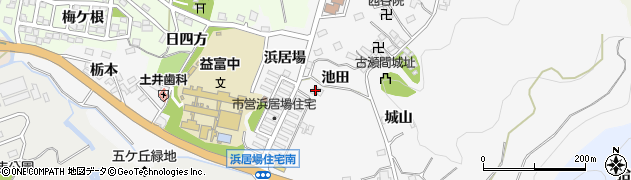 愛知県豊田市志賀町池田836周辺の地図