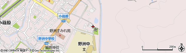 滋賀県野洲市小篠原428周辺の地図