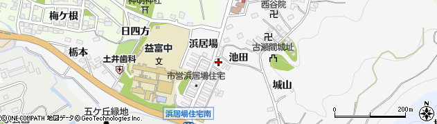 愛知県豊田市志賀町池田596周辺の地図