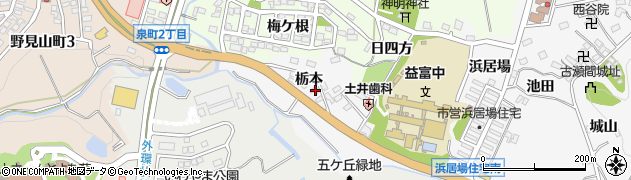 愛知県豊田市志賀町栃本743周辺の地図