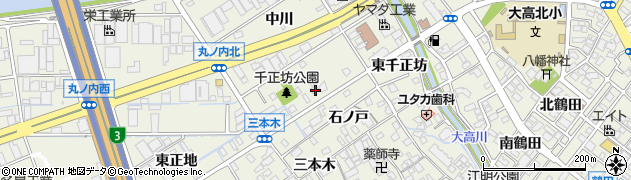愛知県名古屋市緑区大高町西千正坊24周辺の地図