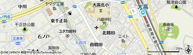 愛知県名古屋市緑区大高町町屋川20周辺の地図
