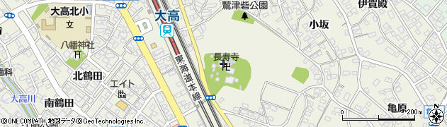 [葬儀場]長寿寺会館周辺の地図