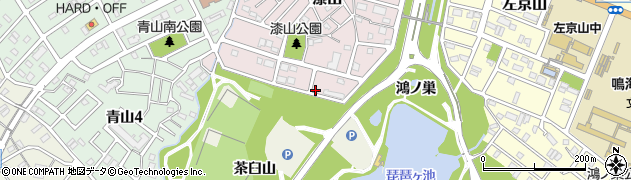 愛知県名古屋市緑区漆山709周辺の地図