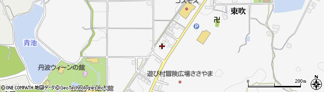 餃子の王将 篠山店周辺の地図