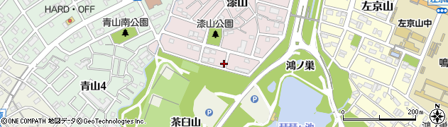 愛知県名古屋市緑区漆山1405周辺の地図