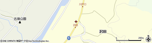 岡山県美作市沢田35周辺の地図
