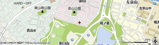 愛知県名古屋市緑区漆山708周辺の地図