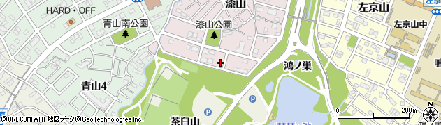 愛知県名古屋市緑区漆山1406周辺の地図
