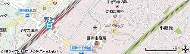 滋賀県野洲市小篠原2012周辺の地図
