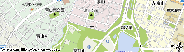 愛知県名古屋市緑区漆山1408周辺の地図