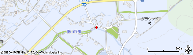 兵庫県神崎郡神河町中村818周辺の地図