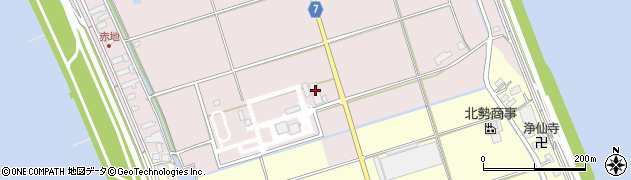 三重県桑名市長島町赤地289周辺の地図