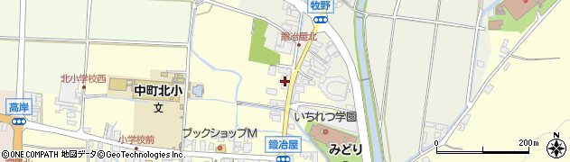 兵庫県多可郡多可町中区鍛冶屋470周辺の地図