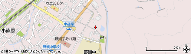 滋賀県野洲市小篠原352周辺の地図