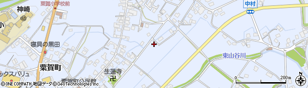 兵庫県神河町（神崎郡）粟賀町周辺の地図