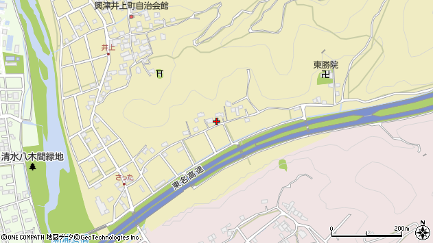 〒424-0202 静岡県静岡市清水区興津井上町の地図