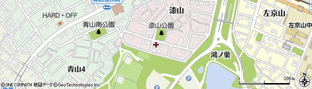 愛知県名古屋市緑区漆山1401周辺の地図