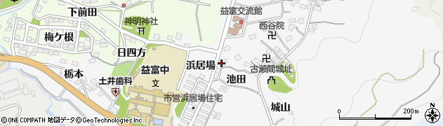 愛知県豊田市志賀町大手576周辺の地図