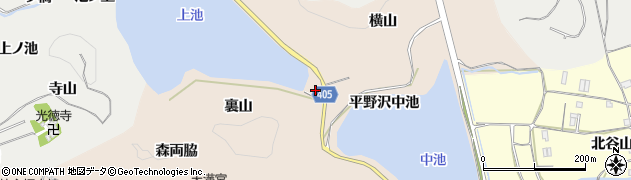 京都府亀岡市馬路町（裏山）周辺の地図