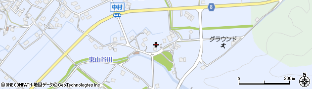 兵庫県神崎郡神河町中村700周辺の地図