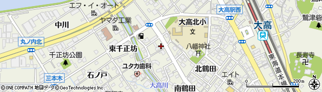 愛知県名古屋市緑区大高町鳥戸3周辺の地図
