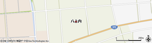 兵庫県丹波篠山市八上内周辺の地図