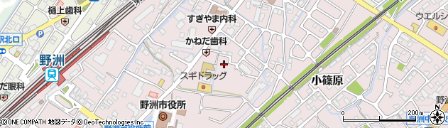 滋賀県野洲市小篠原1952周辺の地図