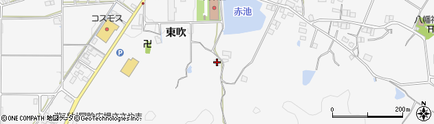 兵庫県丹波篠山市東吹1368周辺の地図