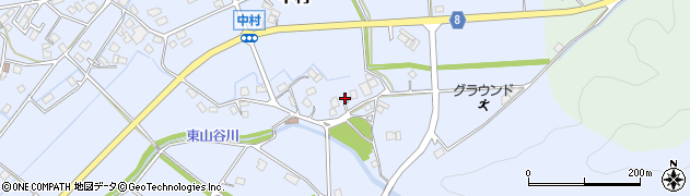 兵庫県神崎郡神河町中村652周辺の地図