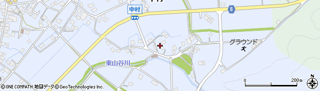 兵庫県神崎郡神河町中村707周辺の地図